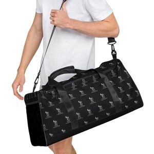 LEX Black Duffel Bag